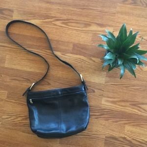 Vintage Leather Crossbody Purse